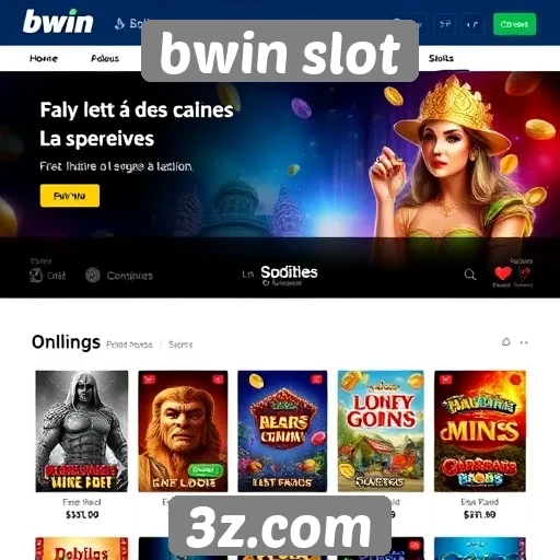 Experiência do usuário no site bwin slot